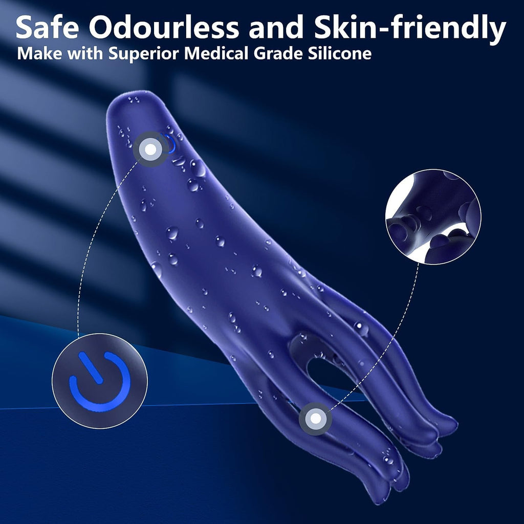 HexaWrap Tentacle Male Training Vibrator 10 Modes Sleeve