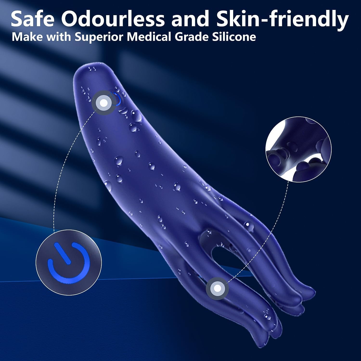 HexaWrap Tentacle Male Training Vibrator 10 Modes Sleeve