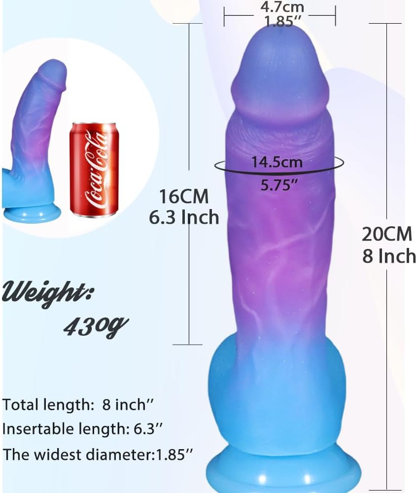 EuphoriaFlare 8" Flexible G-Spot Dildo