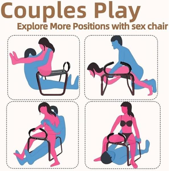 PassionFrame Red Sex Position Chair