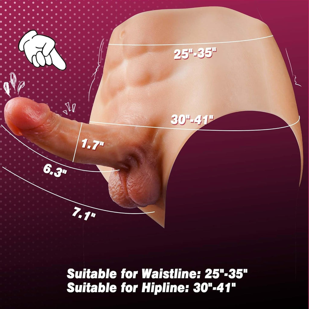 FlexForm Strapless Dildo Harness Panties