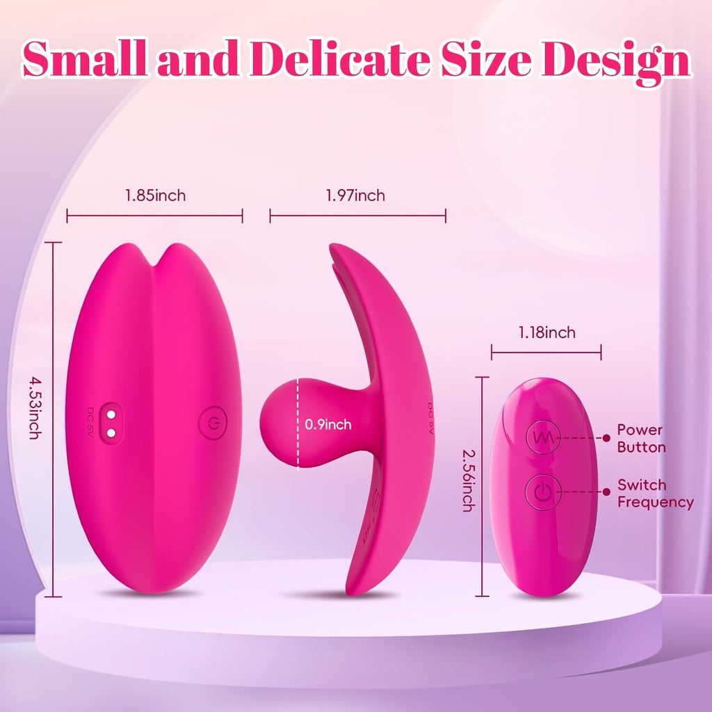 TriPulse 3-in-1 Wearable Panty Vibrator Remote Control