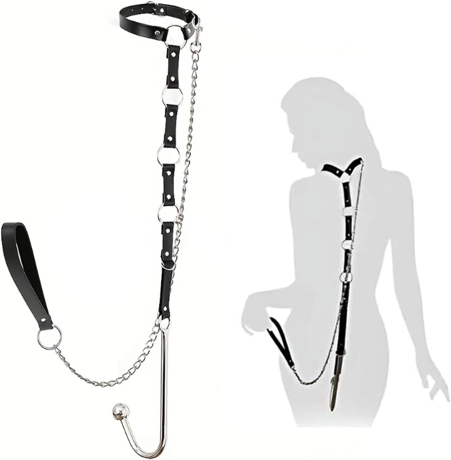 ObeyHook Anal Hook BDSM Collar Chain Kit