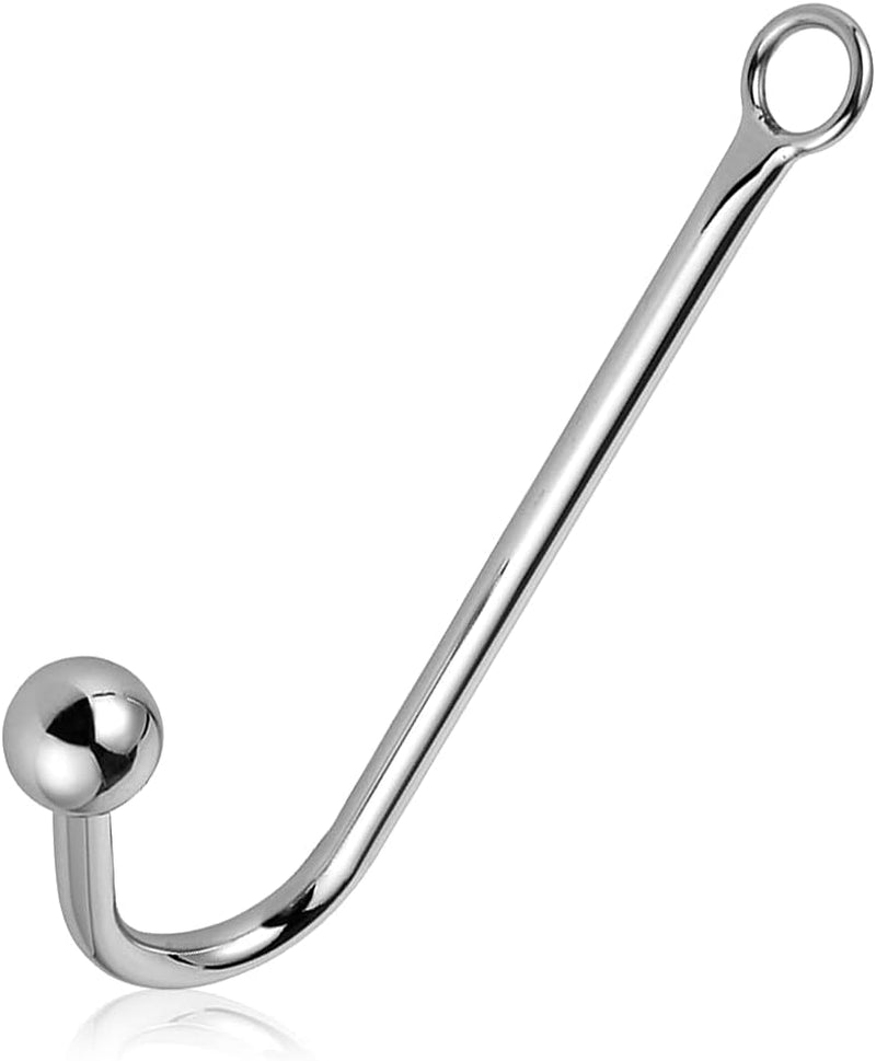 SteelRing Stainless Steel Anal Hook with O-Ring