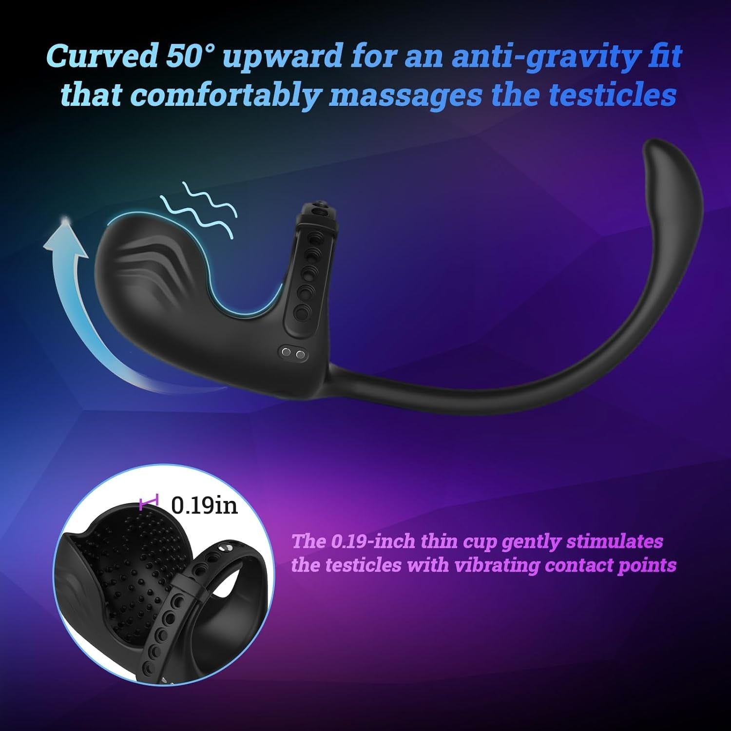 FlexCoreX Prostate Massager Cock Ring Remote Waterproof Kit