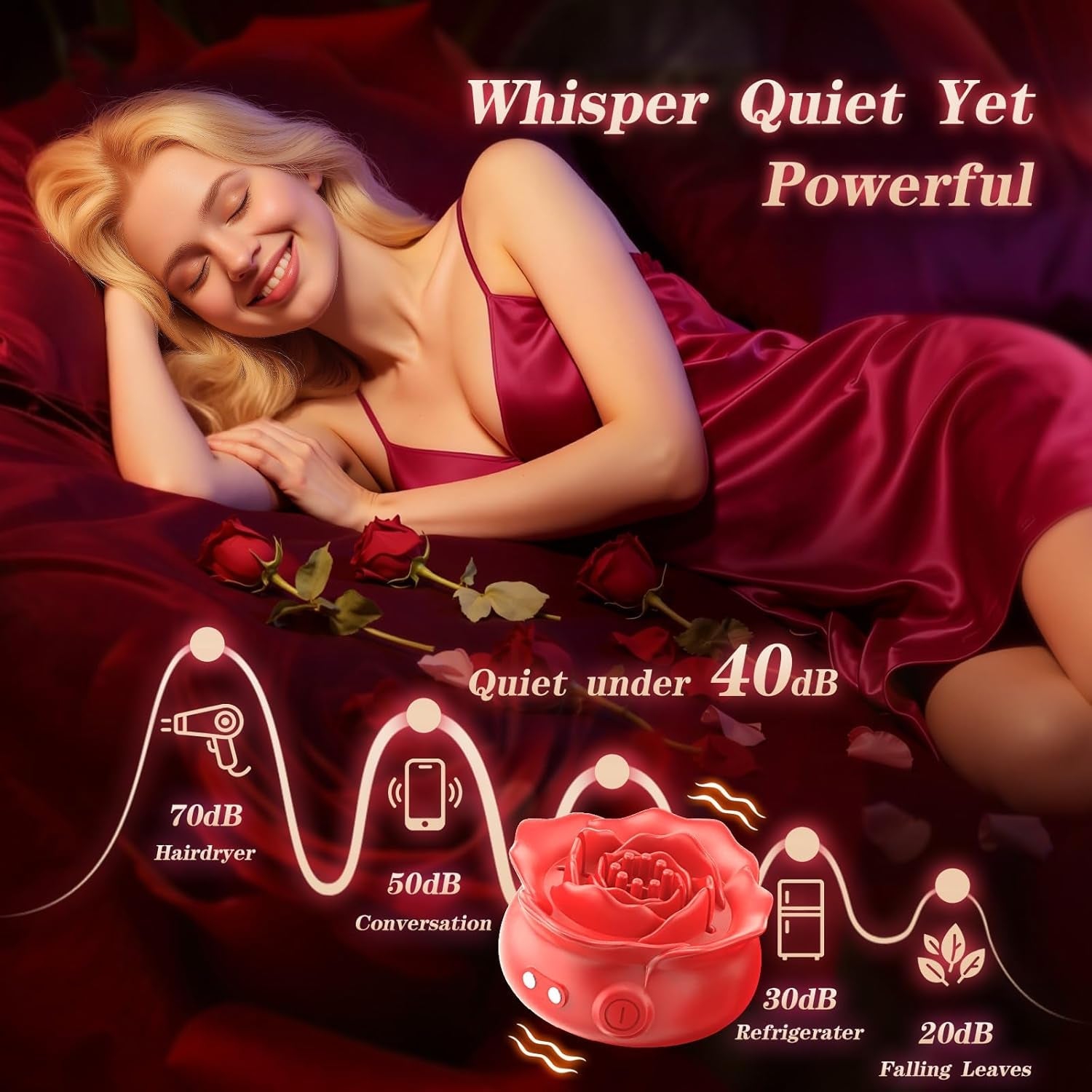 PetalSyncX App-Control Nipple Vibrator – 9 Modes, Soft Fit