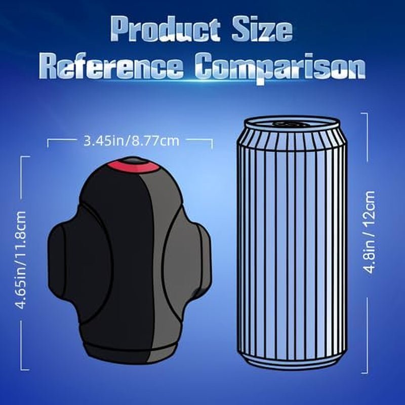 GlantriX AI Glans Vibrator Male Masturbator 3 Motor