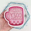 Cozy Season Hot Cocoa Freshie Mold