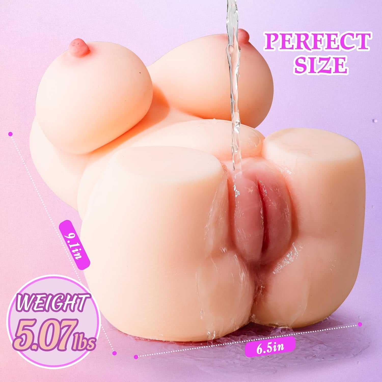 DuoCore 2-in-1 Pocket Sex Doll TPE Realistic