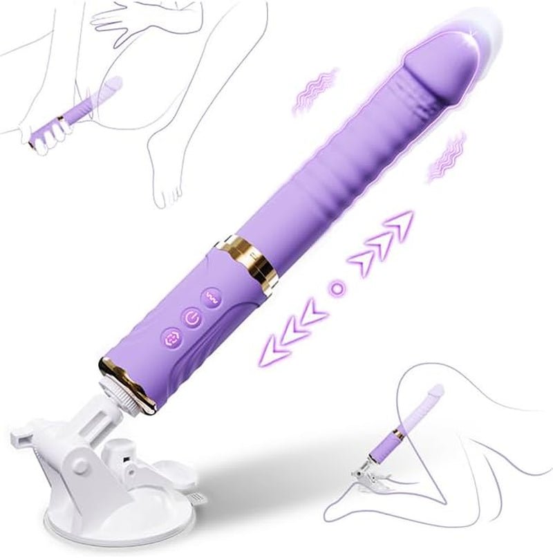 DeepGlide Dual-Motor Thrust Dildo Machine