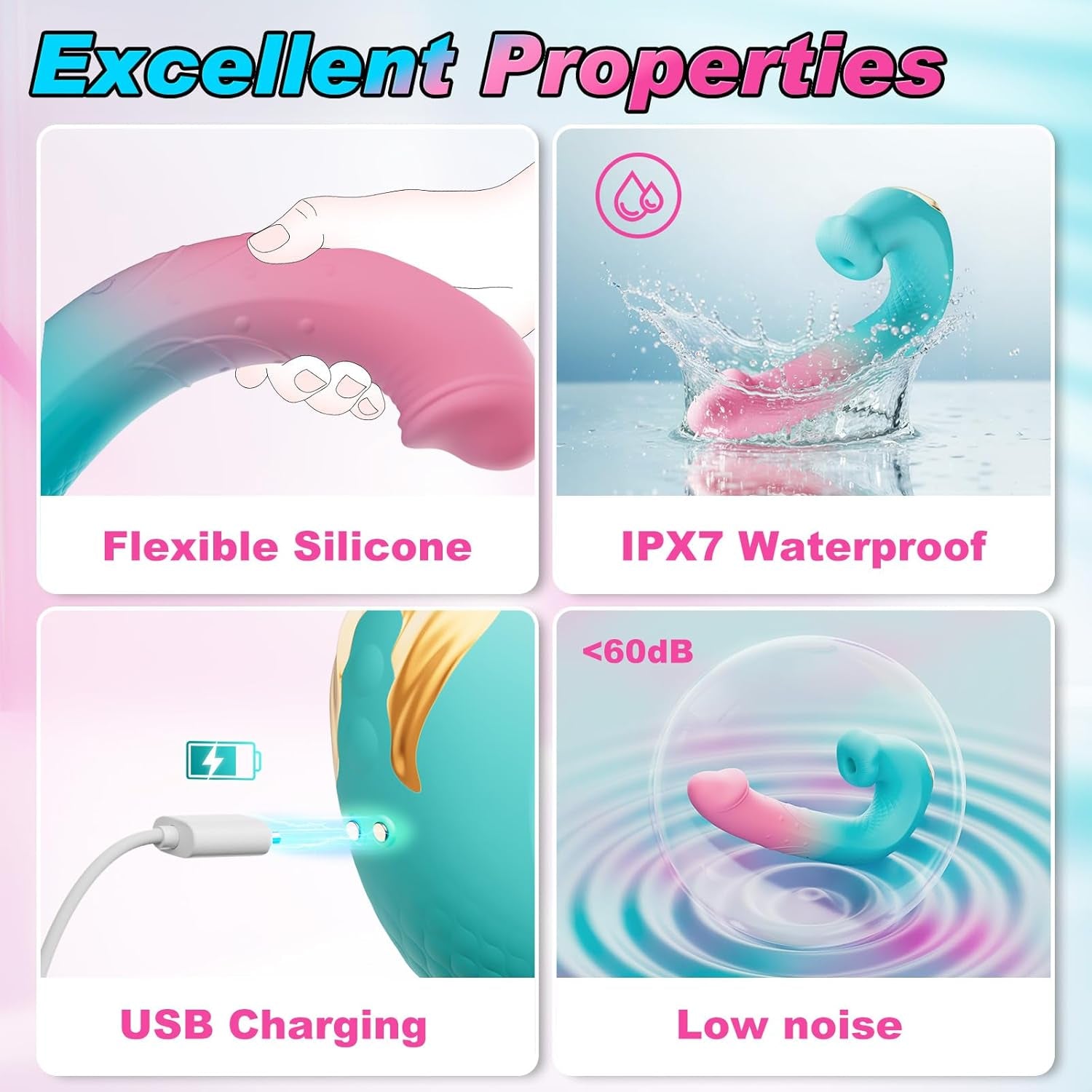 OrbitSync App Control Rotating Beads Clit Sucker Vibrator
