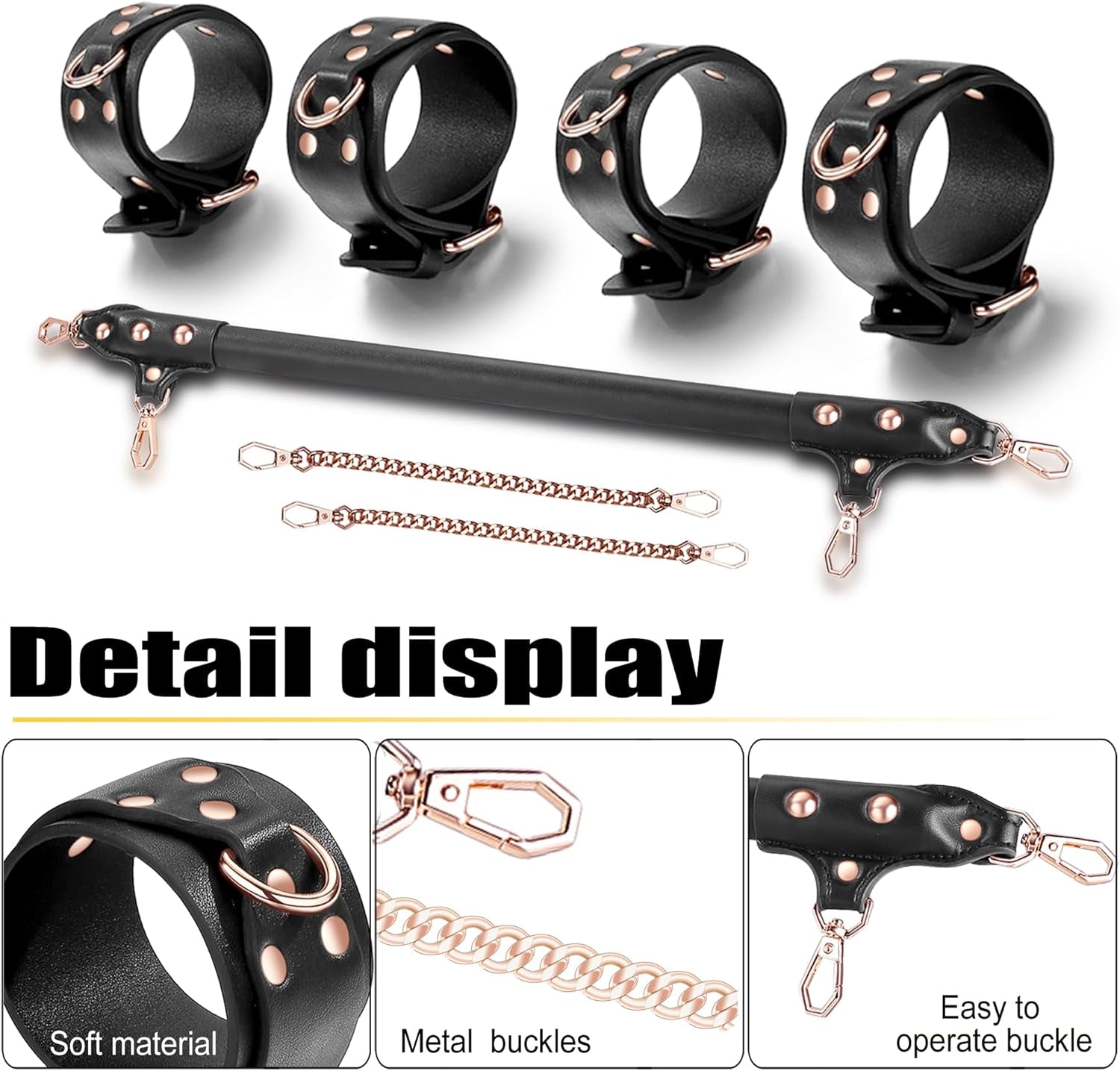 ChainFlex Adjustable Spreader Bar BDSM Kit