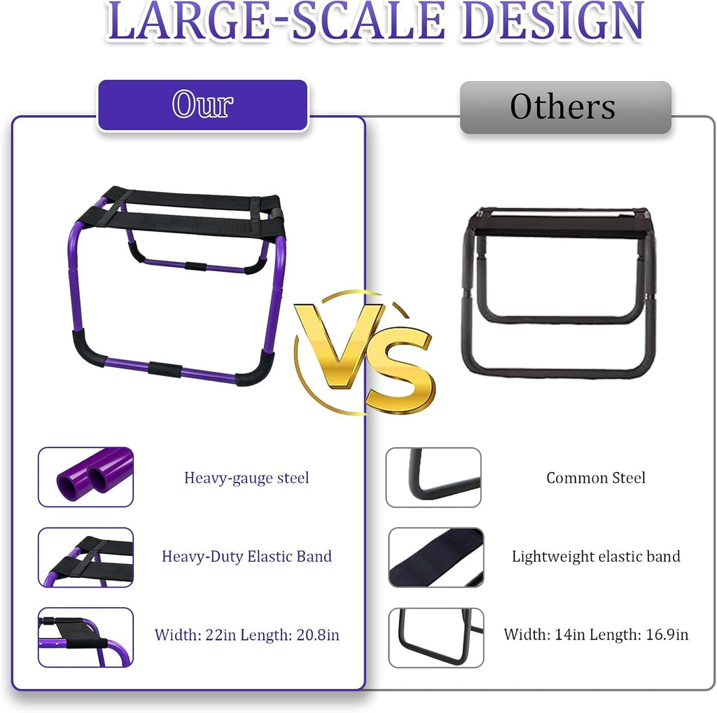 VioletForce XL Heavy Duty Sex Chair 800LB Foldable