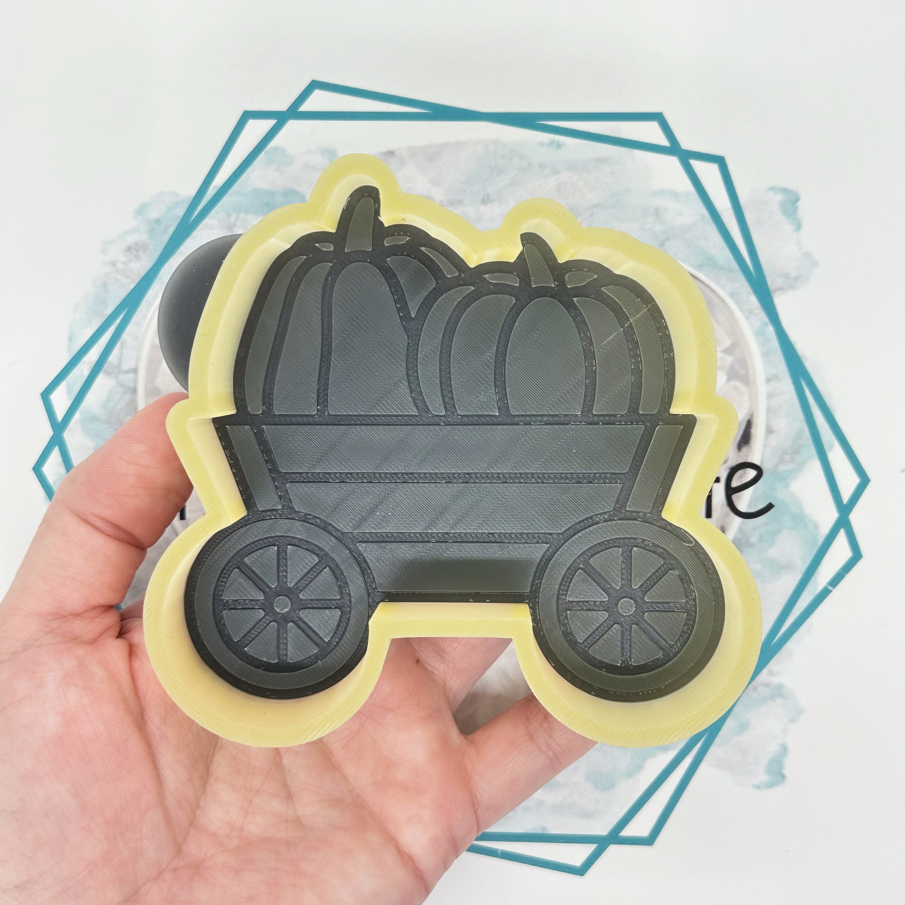 Fall Wagon Freshie Mold