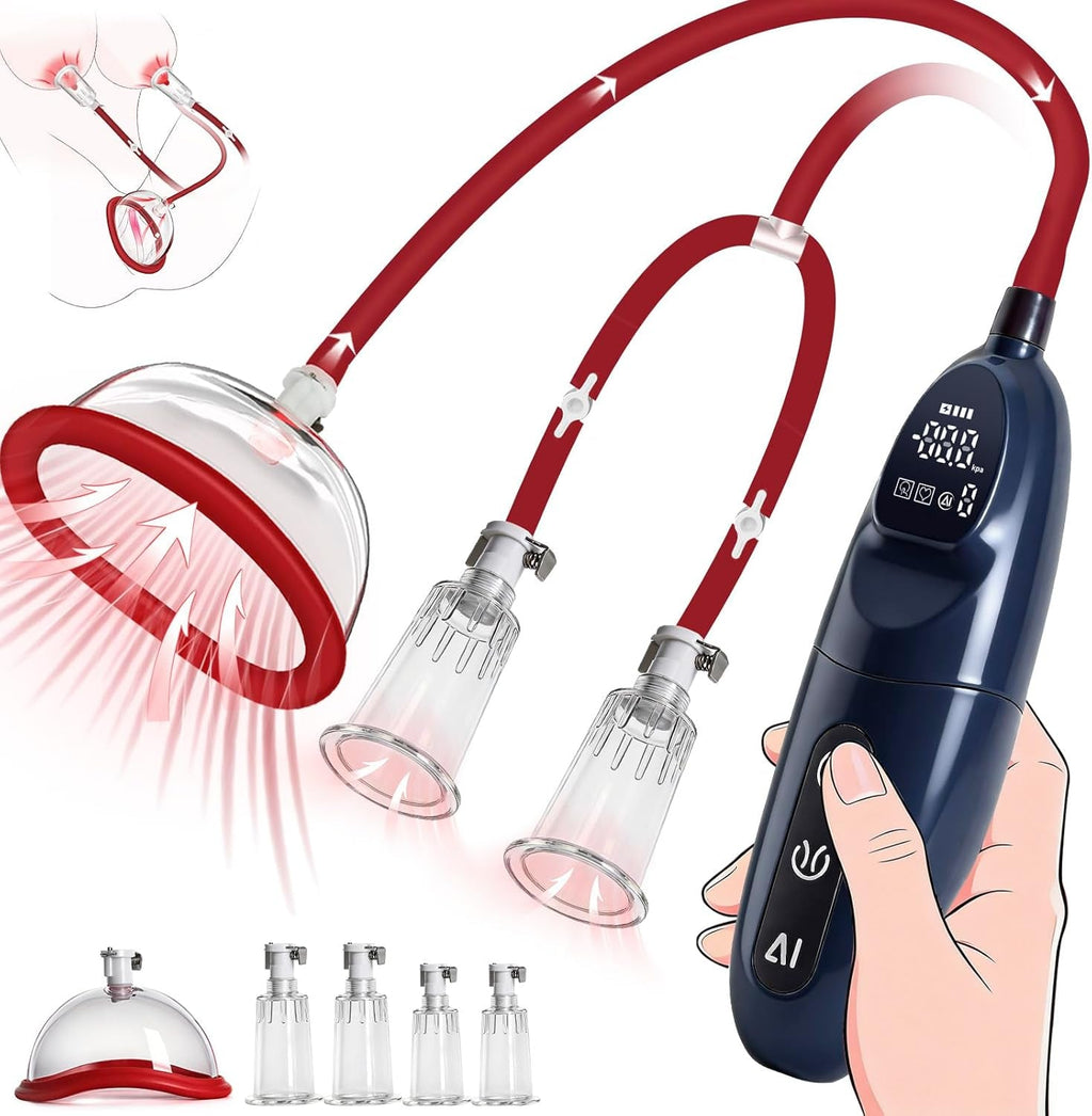VelatriX Electric Pussy Pump 8 Cup Kit