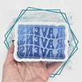 Ravens Retro Font Freshie Mold