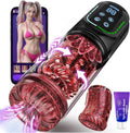 HydraSync AI Male Masturbator Thrust Rotate Pump App