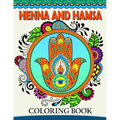 Henna and Hamsa Coloring Book: Intricate tatoo Design for Adults Coloring Book - Paperback