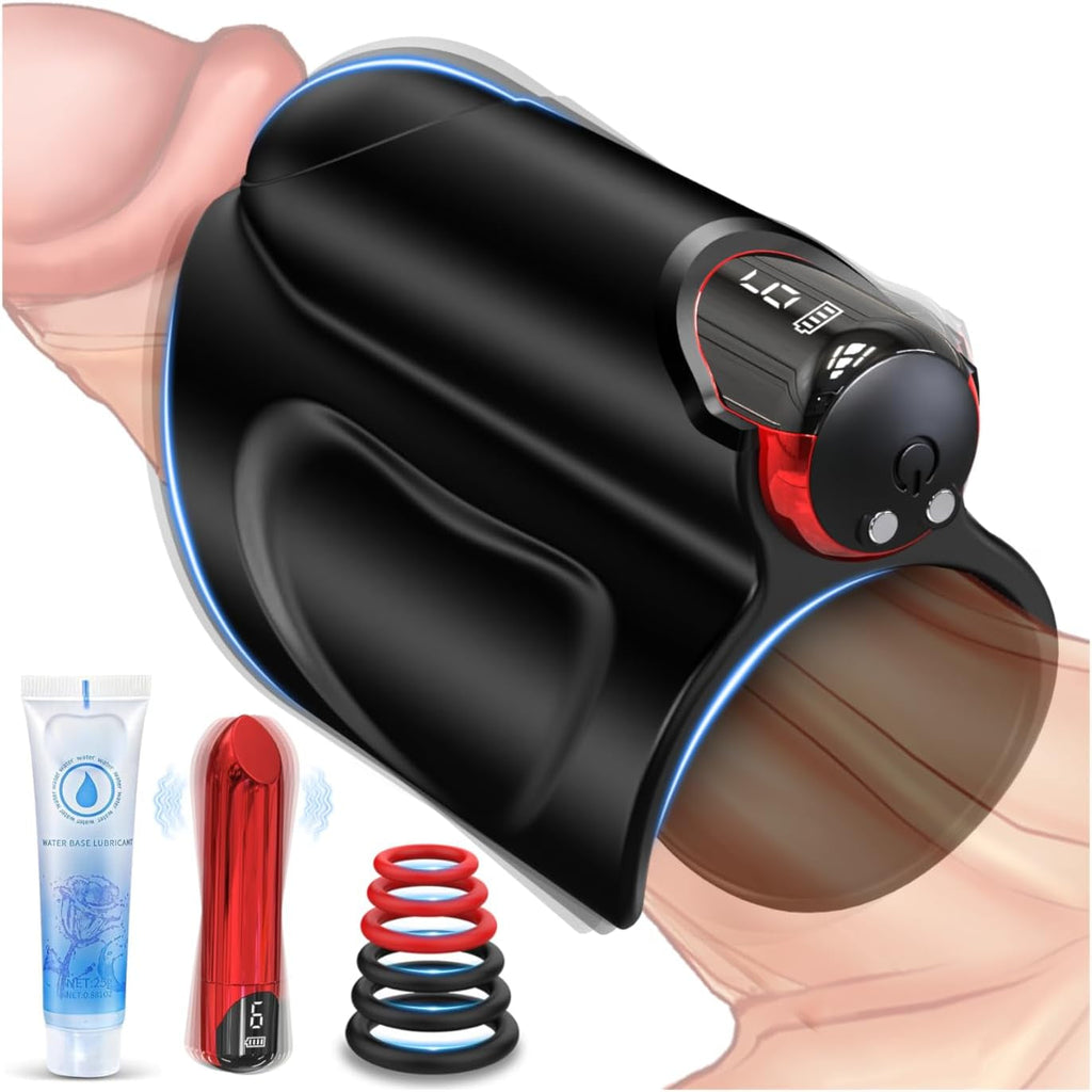 FlexRing Open Sleeve Vibrator 9 Modes Bullet Trainer
