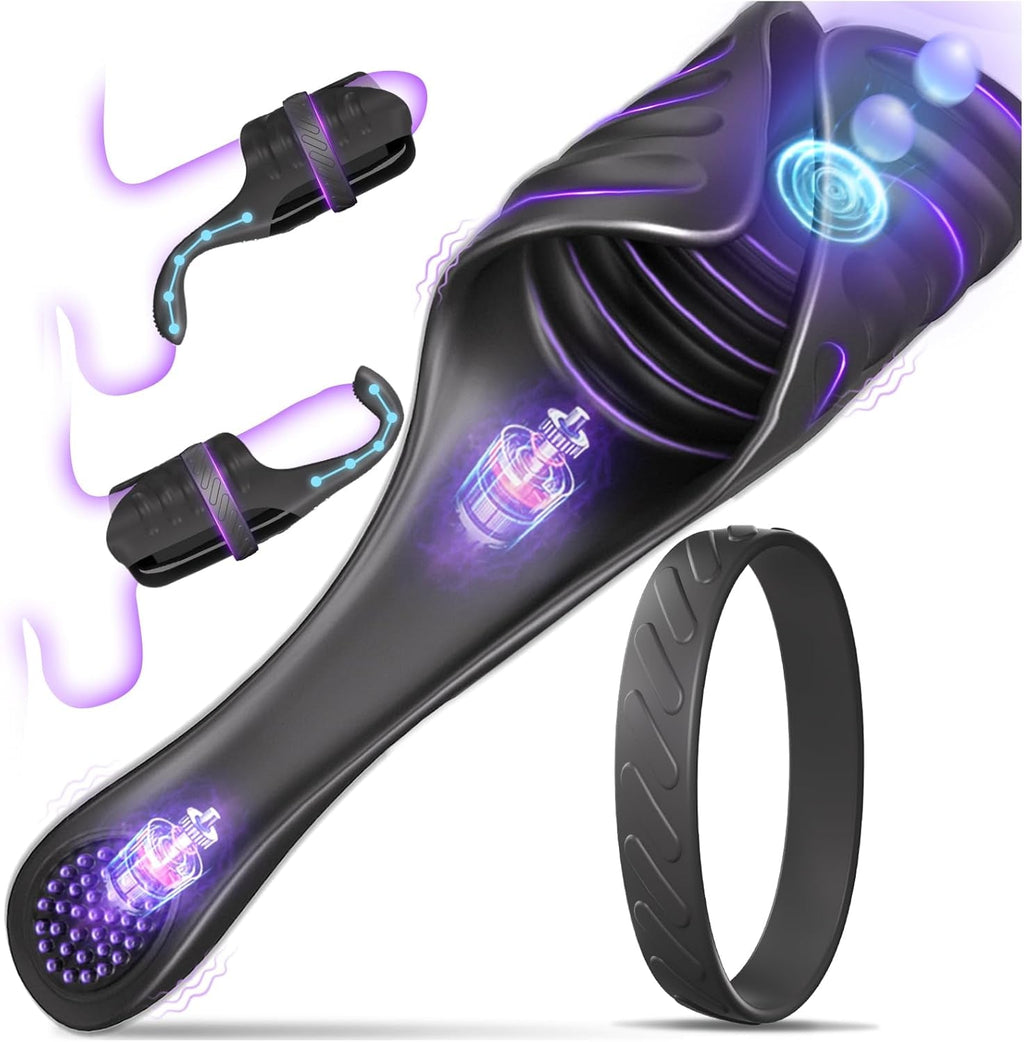 FlexTap Hands-Free Male Stroker 3 Motor Tap Trainer