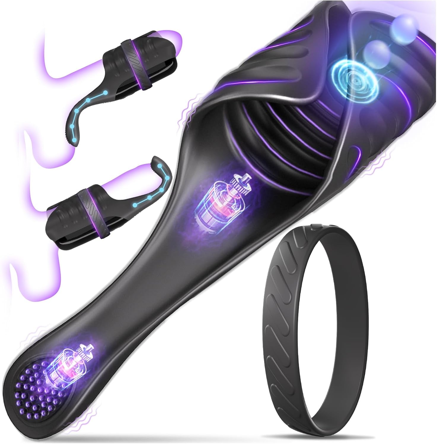 FlexTap Hands-Free Male Stroker 3 Motor Tap Trainer