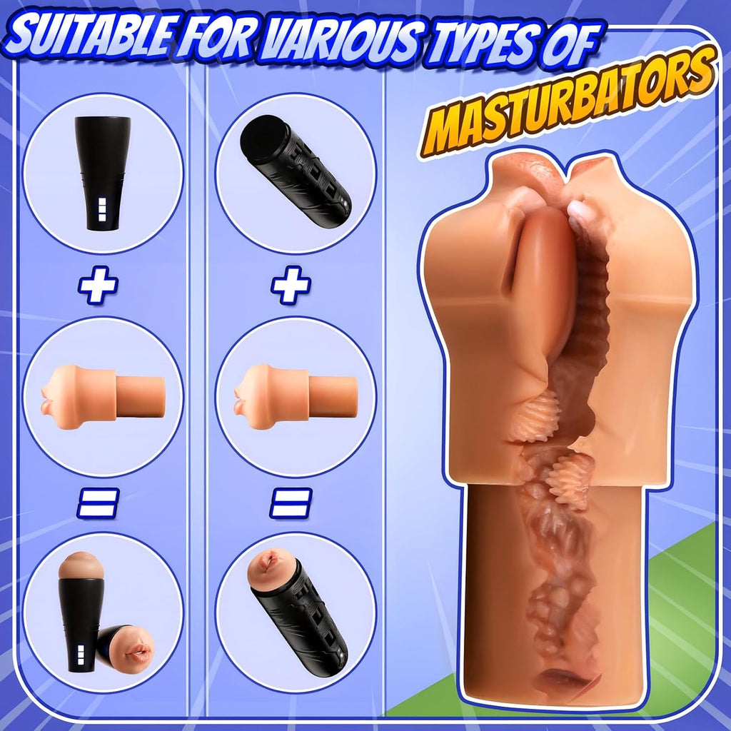TanOral Pocket Pussy Sleeve for Penis Pump