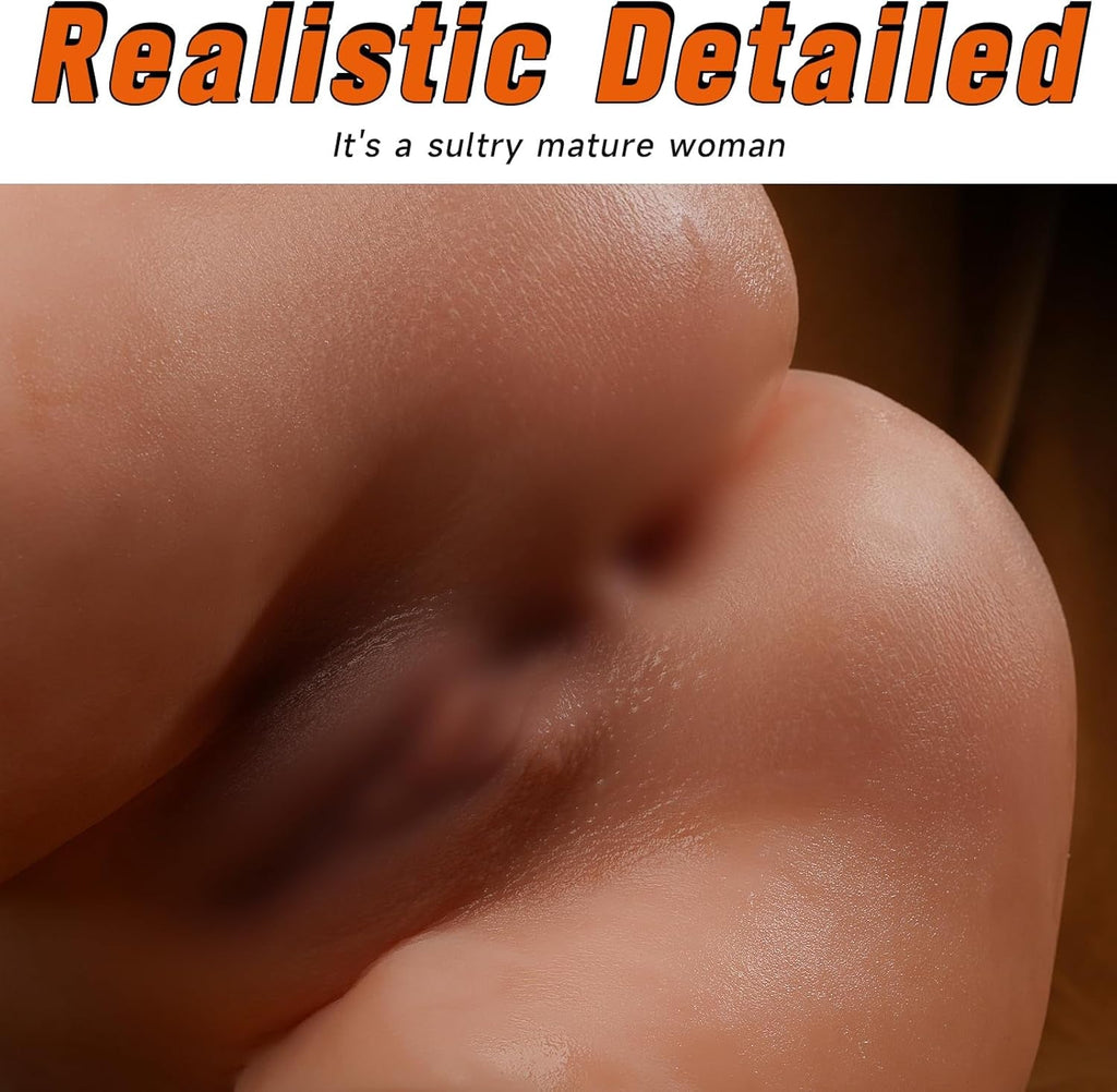VantaPulseX 25LB Vibrating Sex Doll Torso | Dual Deep Channels