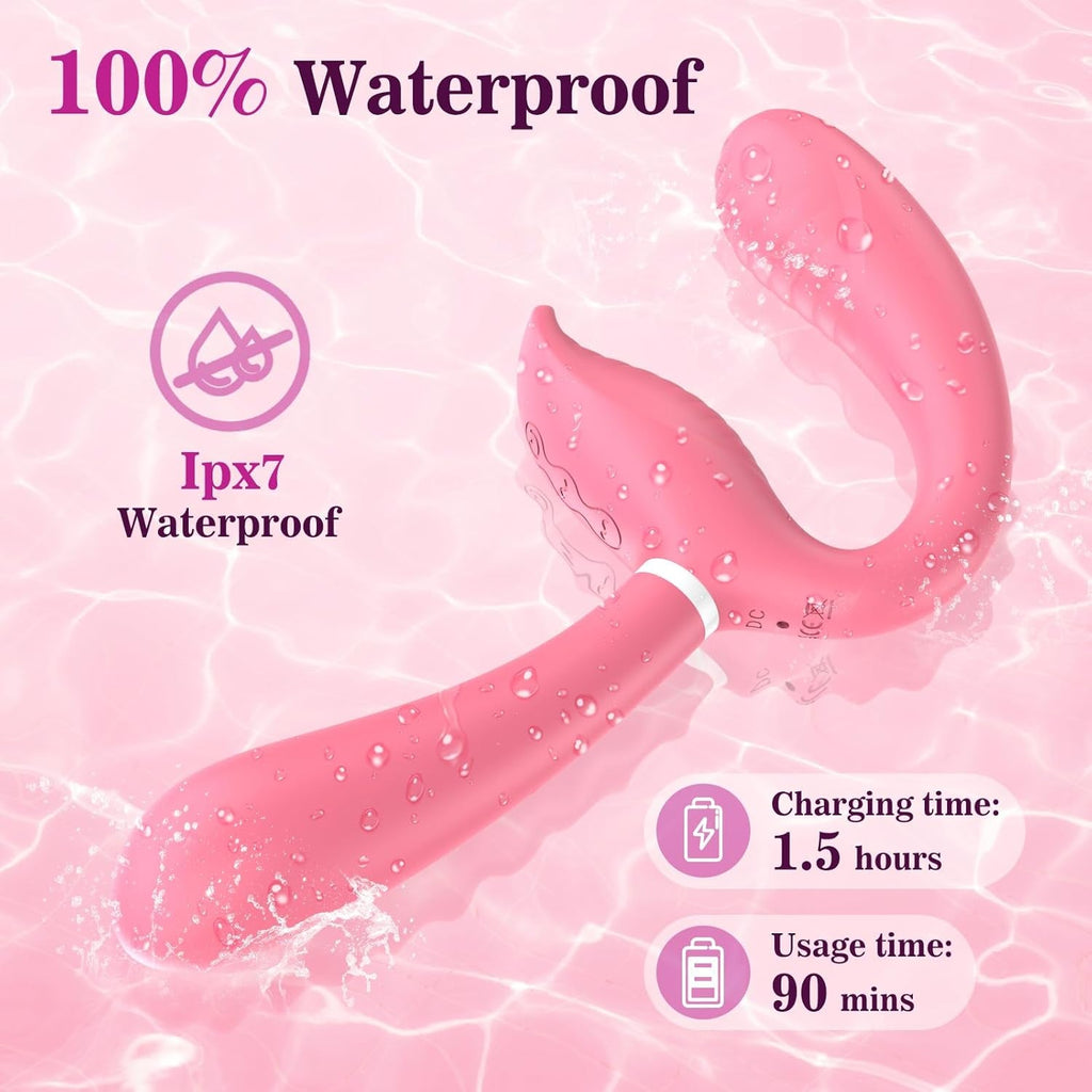 TriSync Strapless Strap On Vibrator Remote 3 Motor