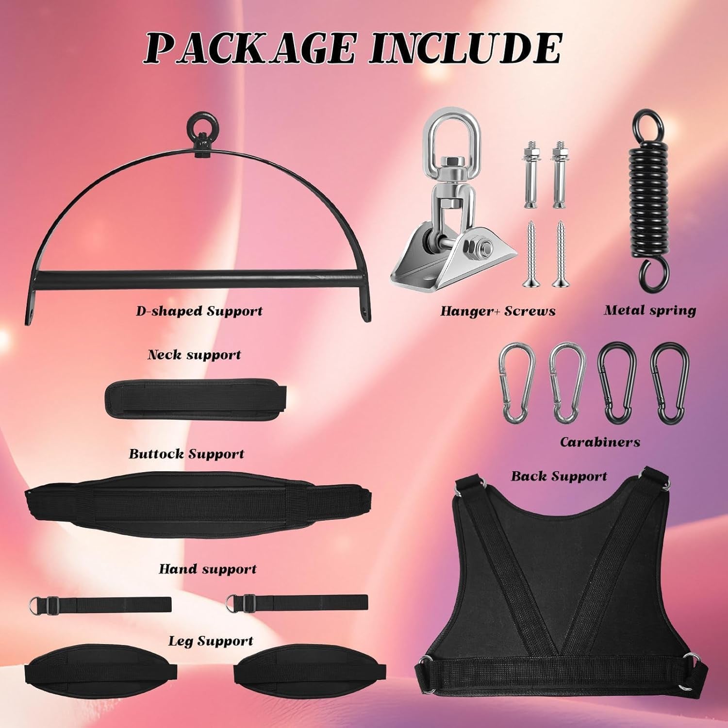 VortexLift Premium 360° Adjustable Sex Swing 800lb