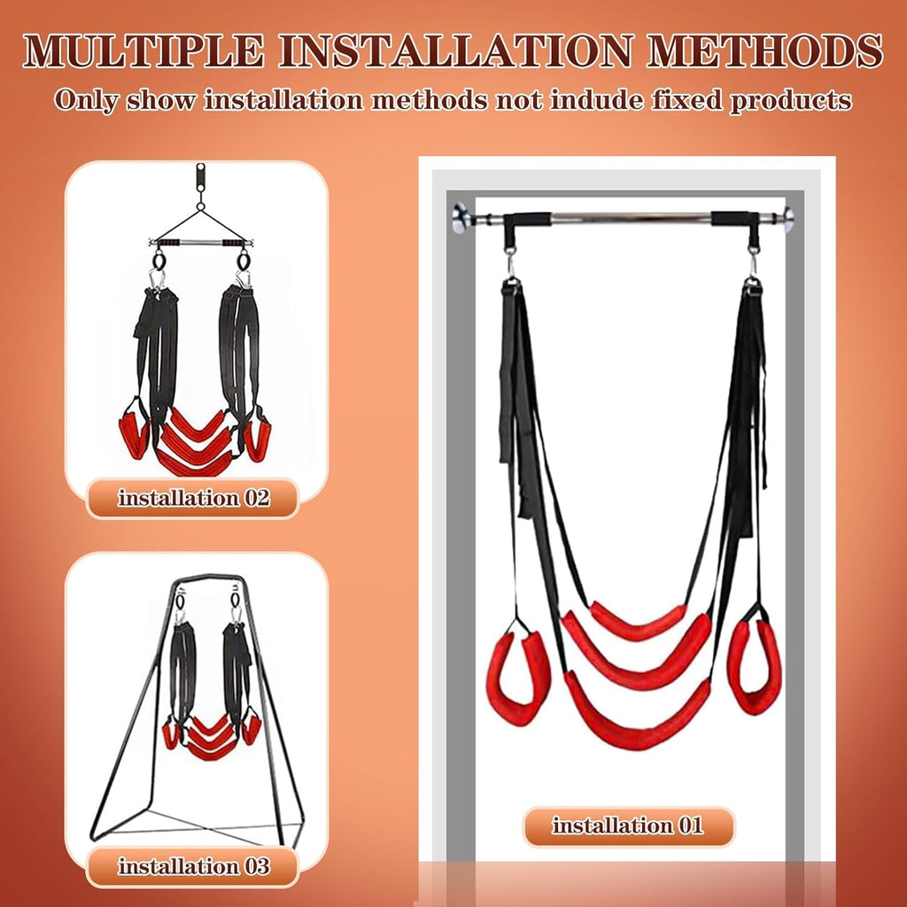 RedyX Ceiling & Door Sex Swing 300lb Support