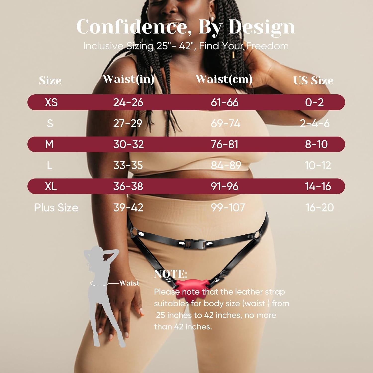 CrimsonControl Red Cock Ring Clit Vibrator Remote Harness