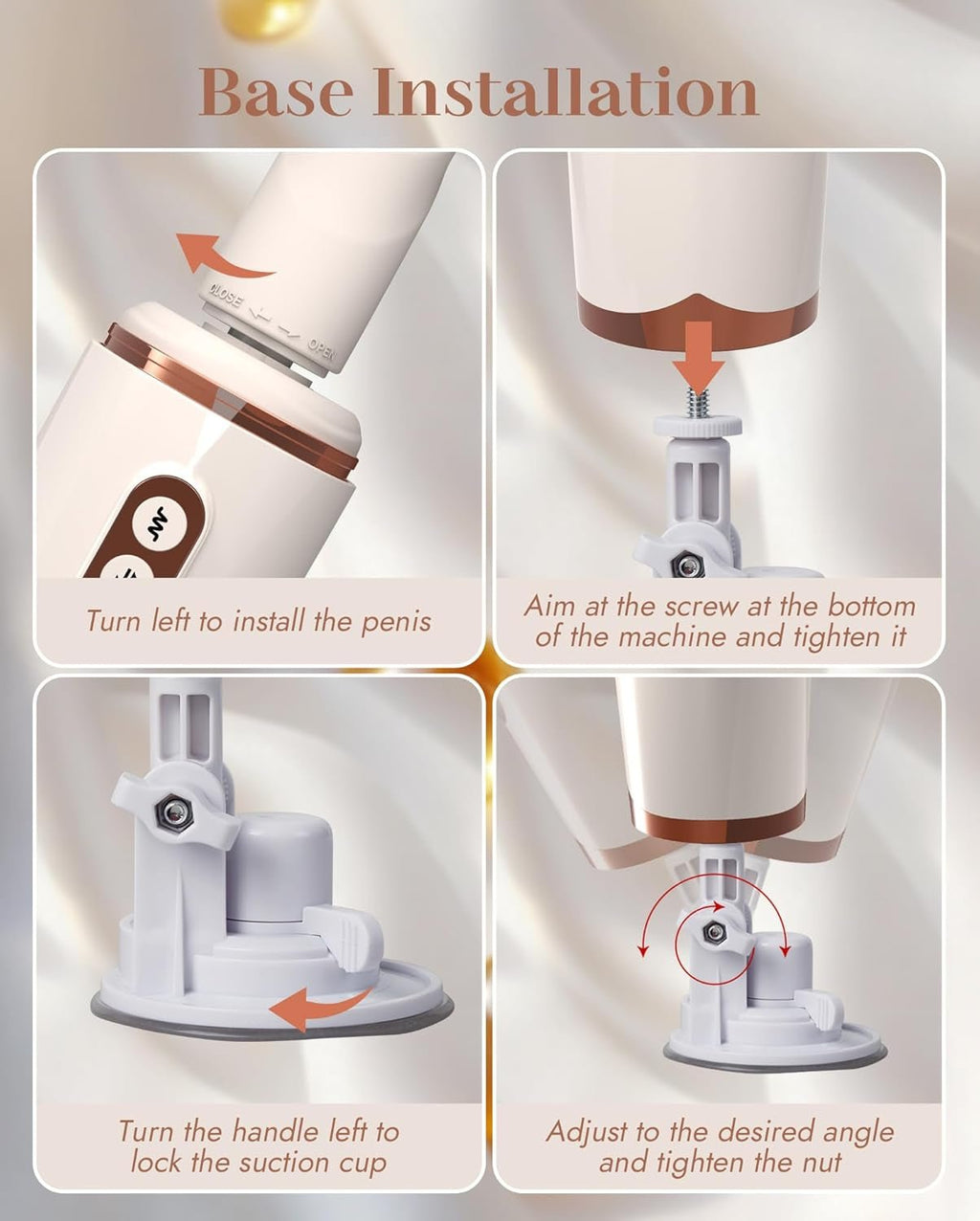 DualRide Dual Head Thrusting Dildo with Remote