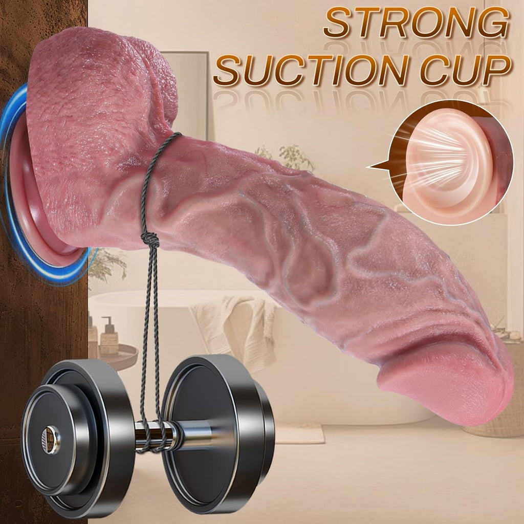 MegaCore 11” Thick Dildo 2.75” Dual Density Suction Cup