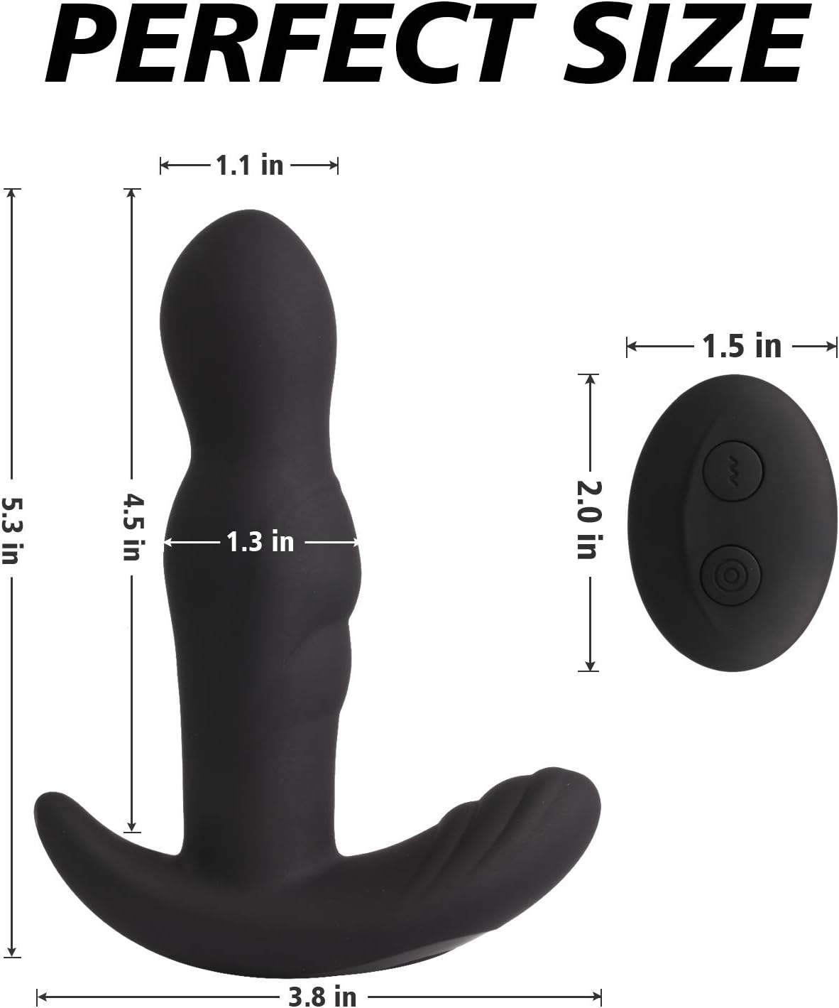 CraveSurge 360° Rotating Anal & Prostate Vibrator with 10 Vibrations