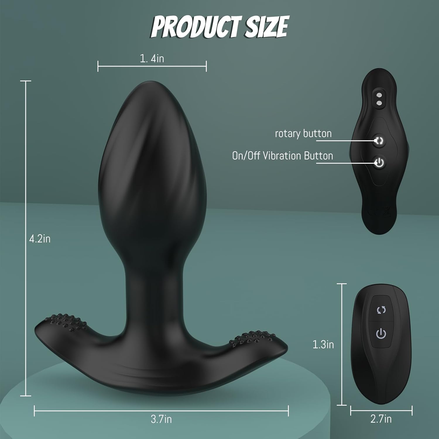 Rotatix Remote Vibrating Butt Plug