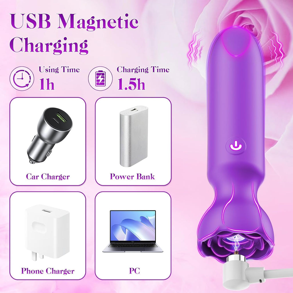 VibeLink App Control Bullet Vibrator 9 Modes Waterproof Quiet
