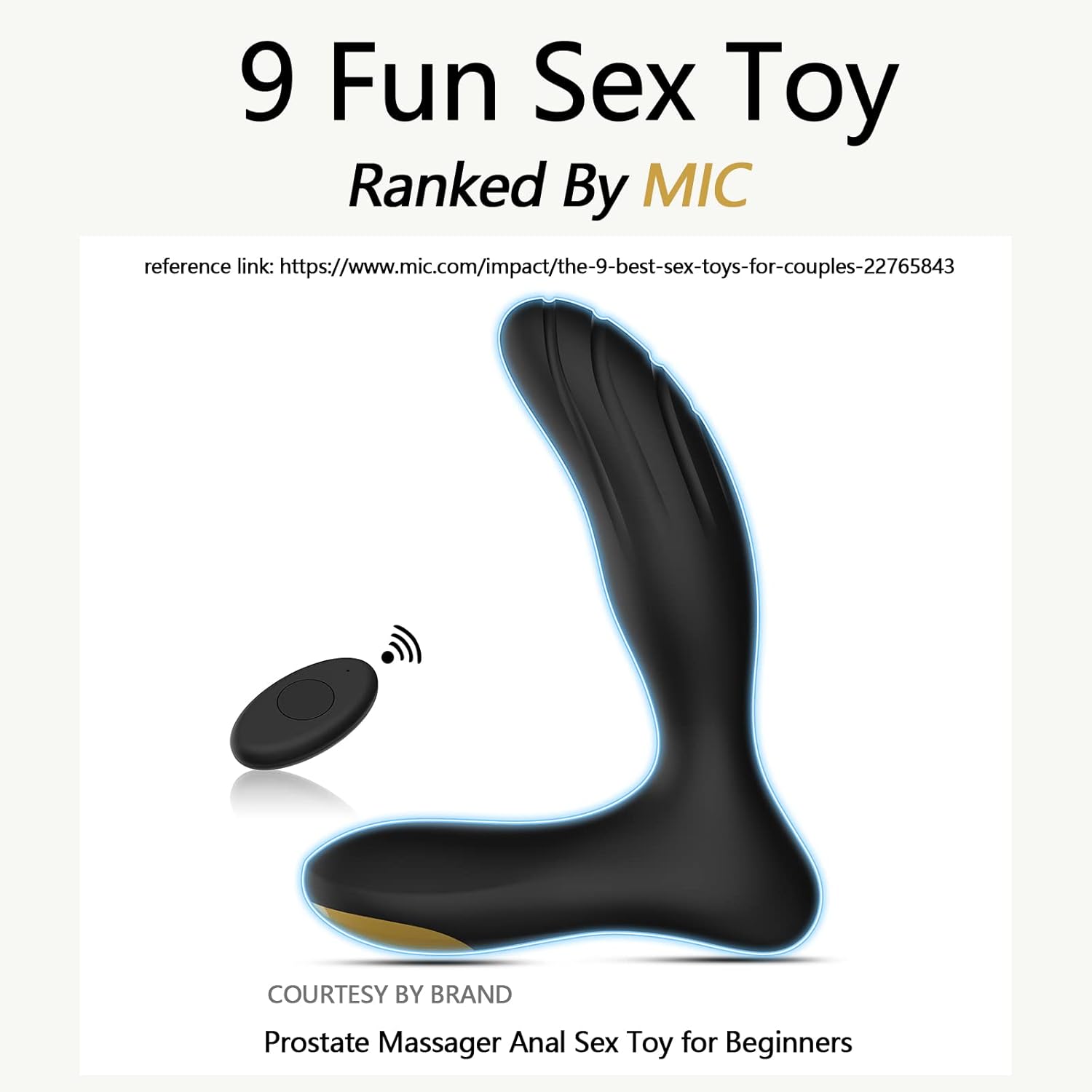 NovaReach Vibrating Remote Control Prostate Massager