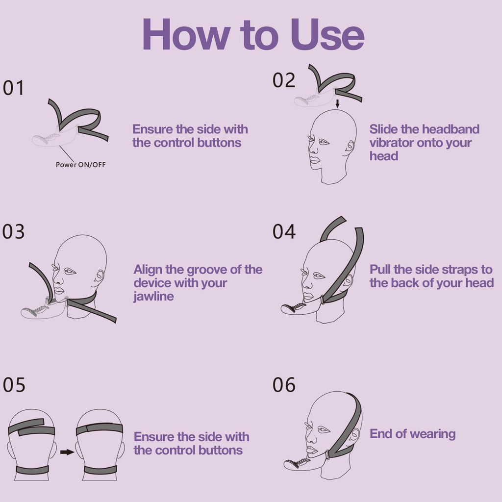 HeadThrill Adjustable Headband Strap-On Vibrator