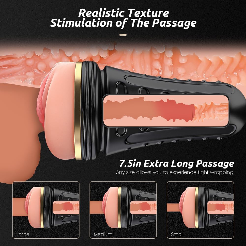 LushWrap Realistic Pocket Pussy Masturbator