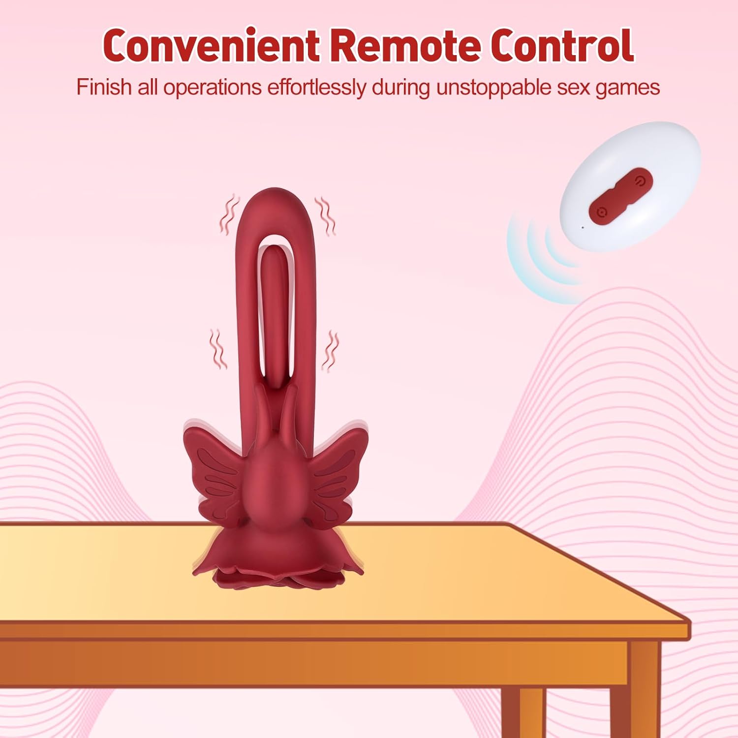 QuakeHaven G-Spot Remote Control Wearable Vibrator