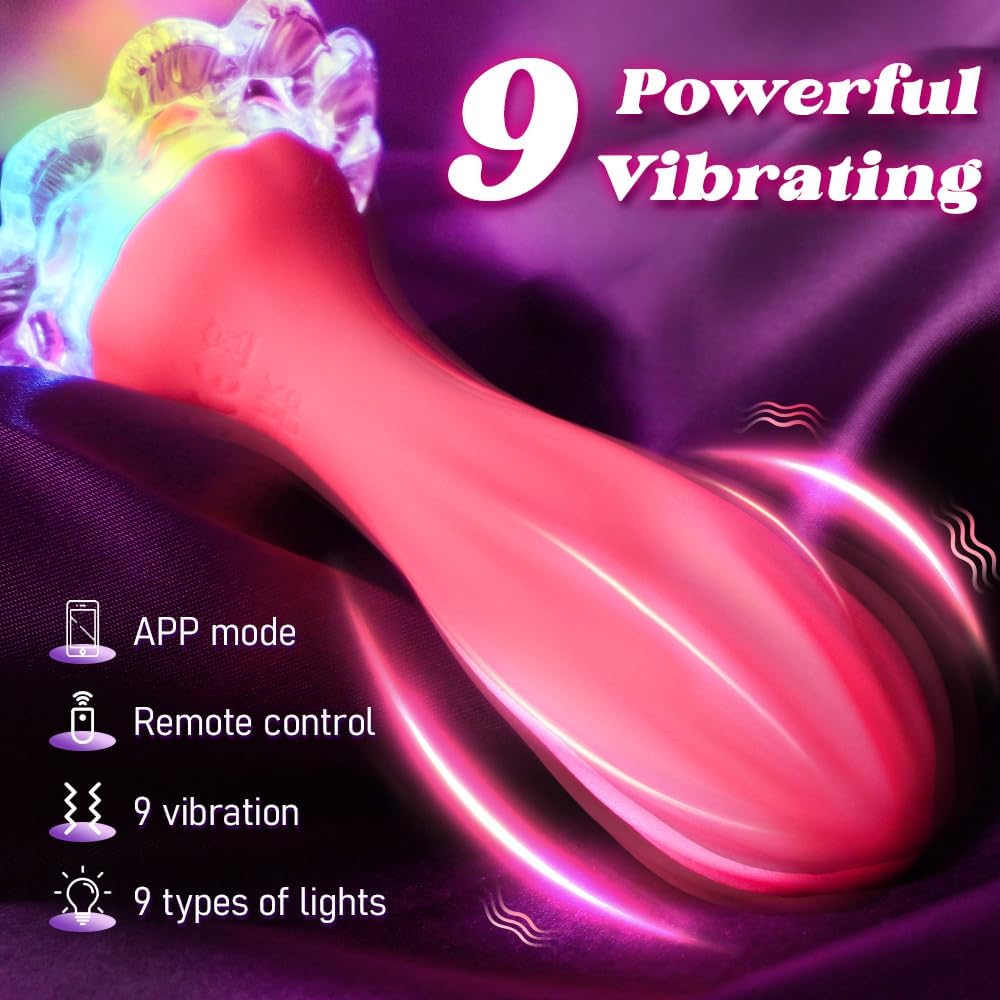 SatinPetal Vibrating Butt Plug