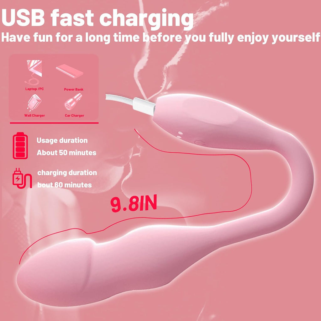 StellarRush Remote Control Inflatable Vibrator