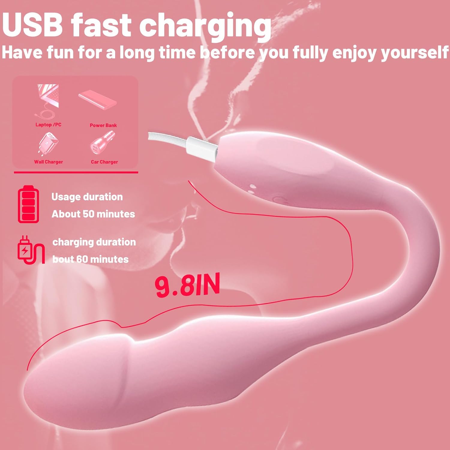 StellarRush Remote Control Inflatable Vibrator