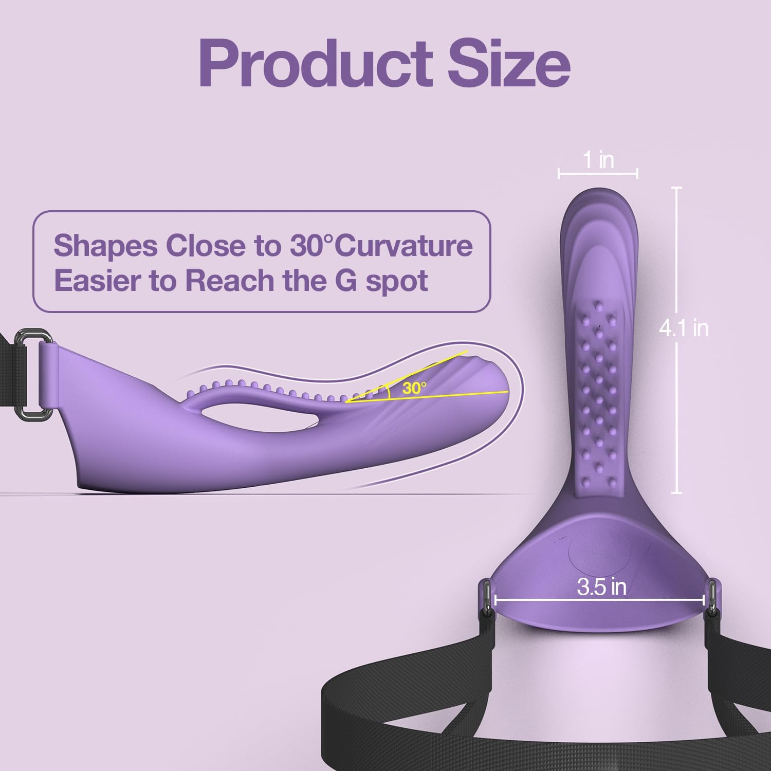HeadThrill Adjustable Headband Strap-On Vibrator