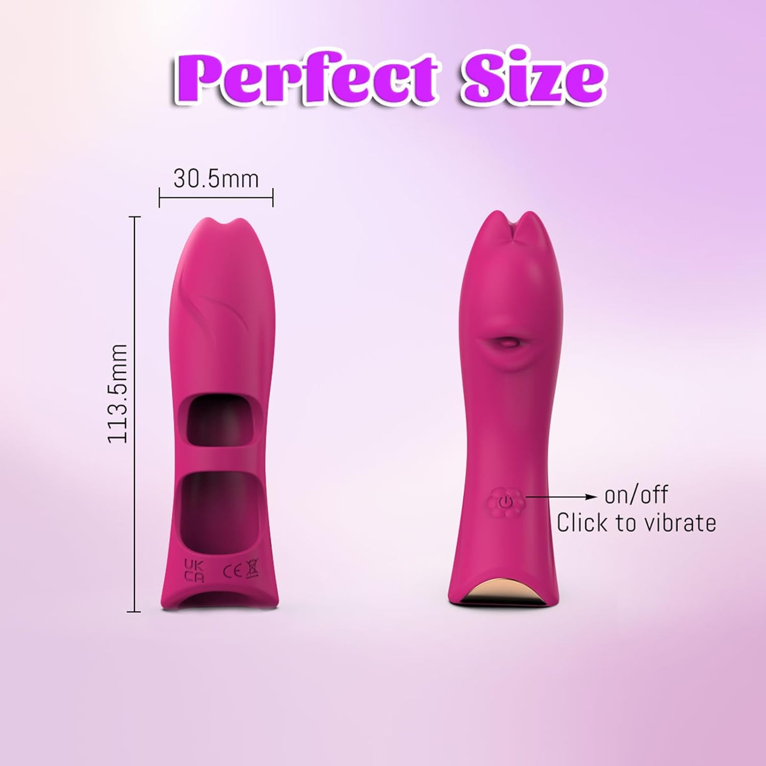 PleasureCraft Finger Vibrator