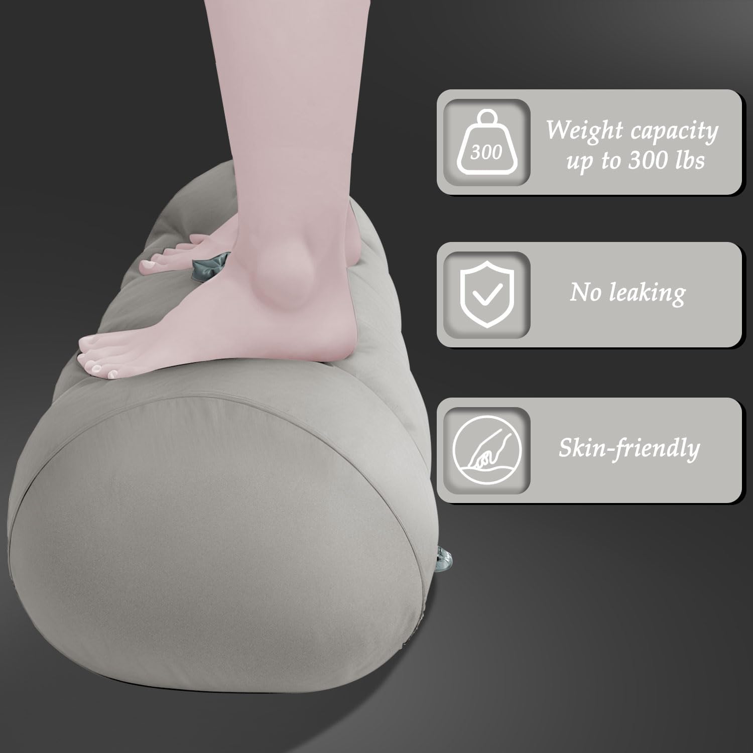 SatinPulse Sex Pillow Cuffs Set