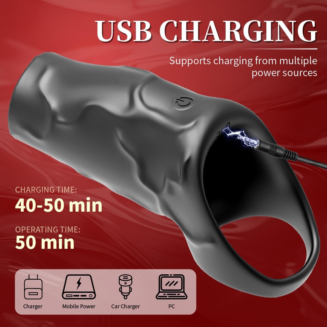 ShadowVibe Vibrating Penis Sleeve