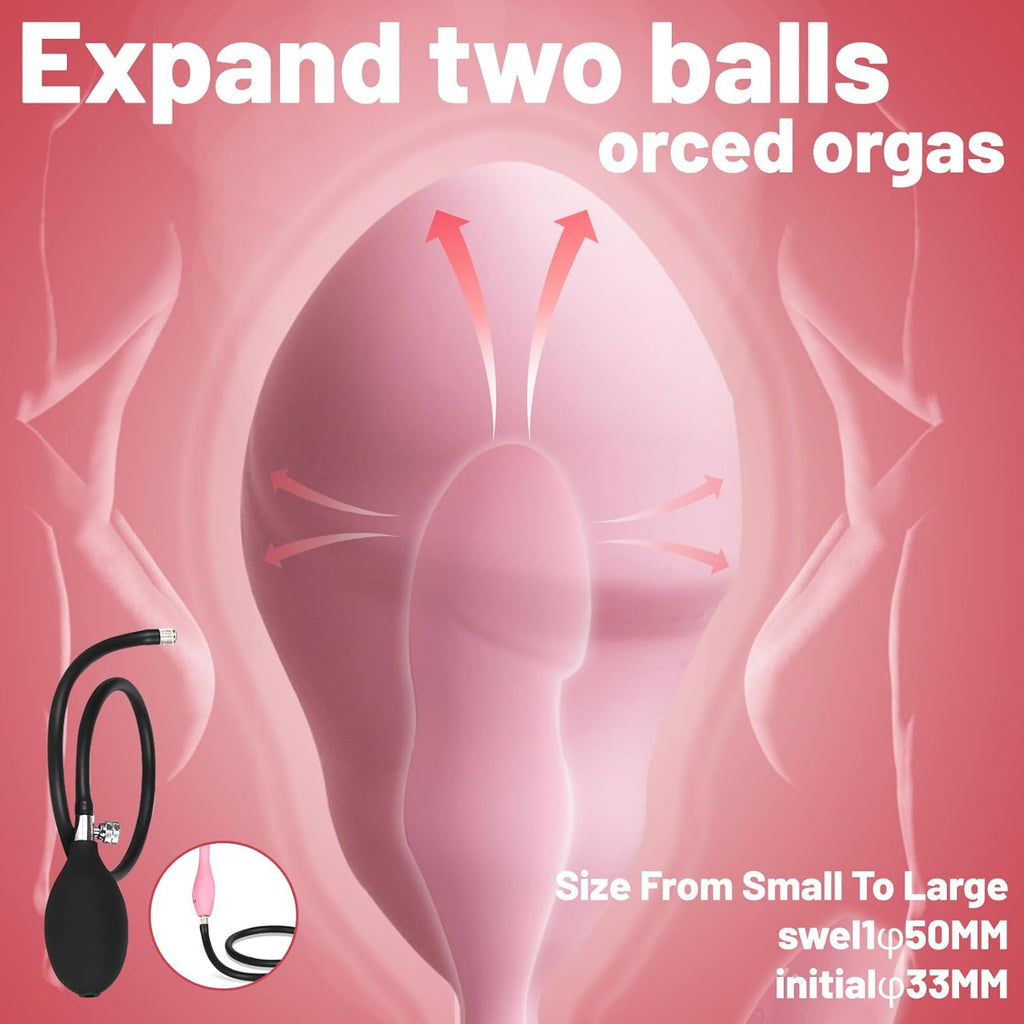 StellarRush Remote Control Inflatable Vibrator