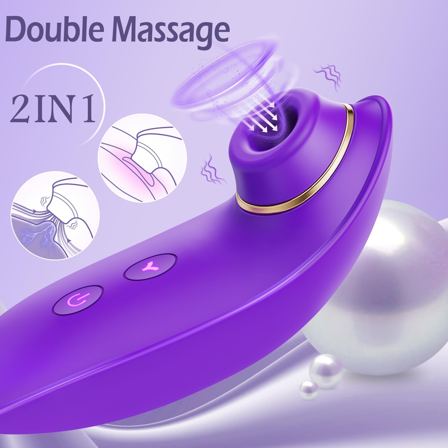 PhantomPlume Clitoral Sucking Vibrator