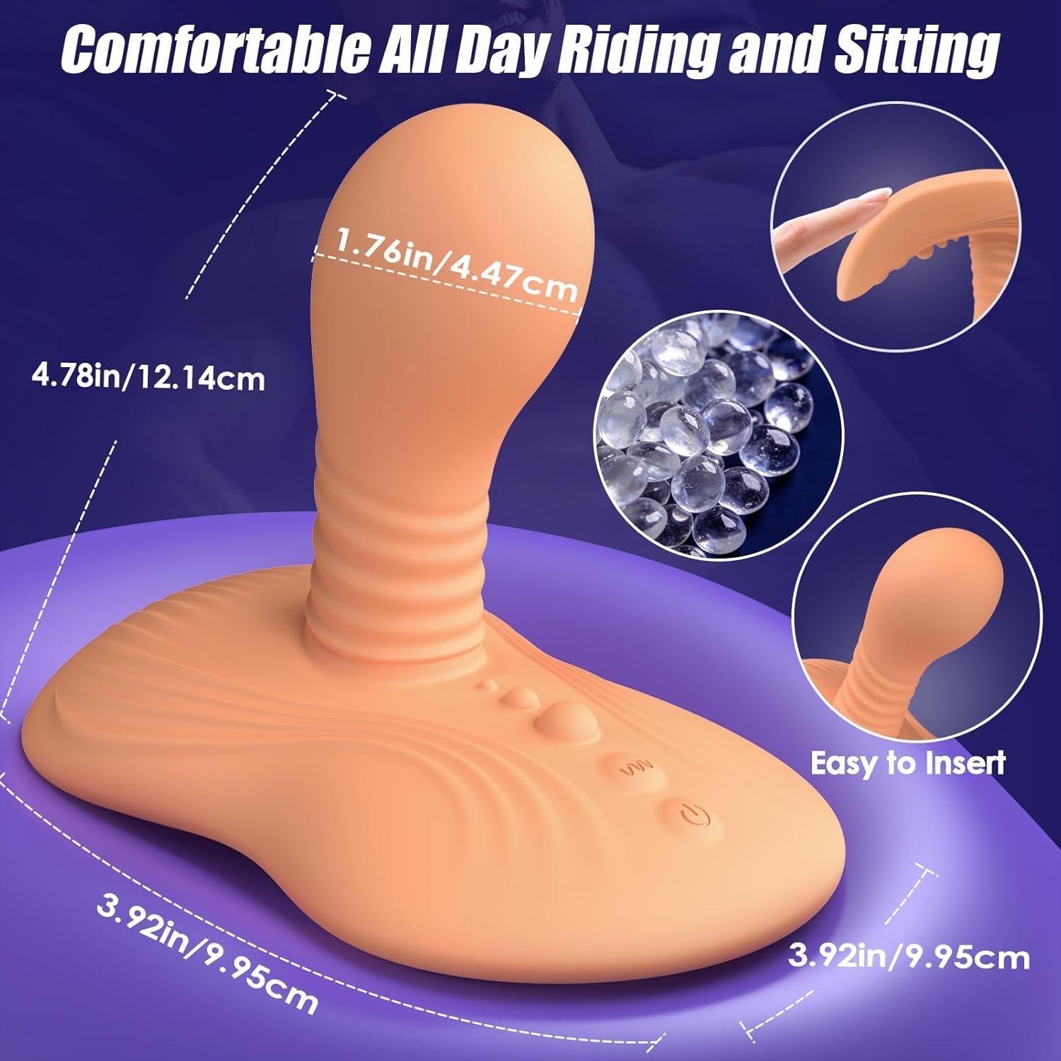SpirionX Prostate Massager Rotating Ride-On Vibrator